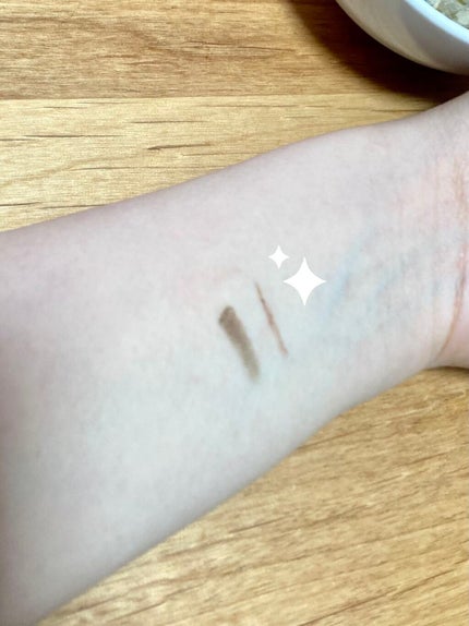 ブラシ付きアイブロウ繰り出し/CEZANNE/アイブロウペンシルを使ったクチコミ(3枚目)