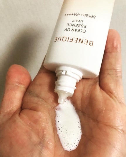 ベネフィーク クリア UV エッセンス(UV&IR)/BENEFIQUE/日焼け止めローションを使ったクチコミ(3枚目)