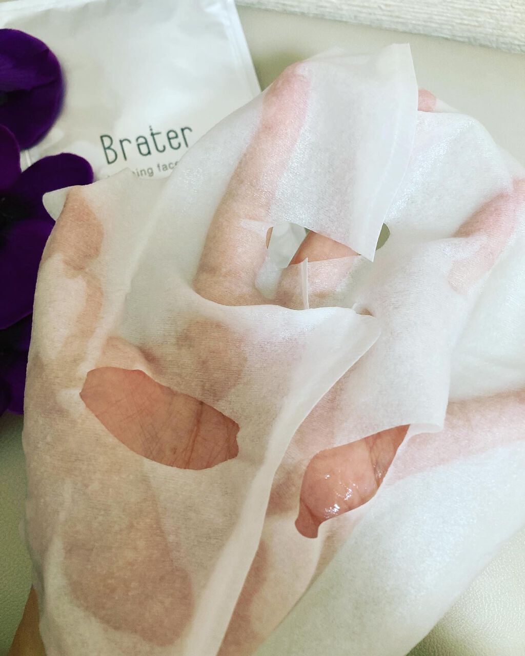Brater 美白美容液3Dシートマスク/Brater/シートマスク・パックを使ったクチコミ(3枚目)