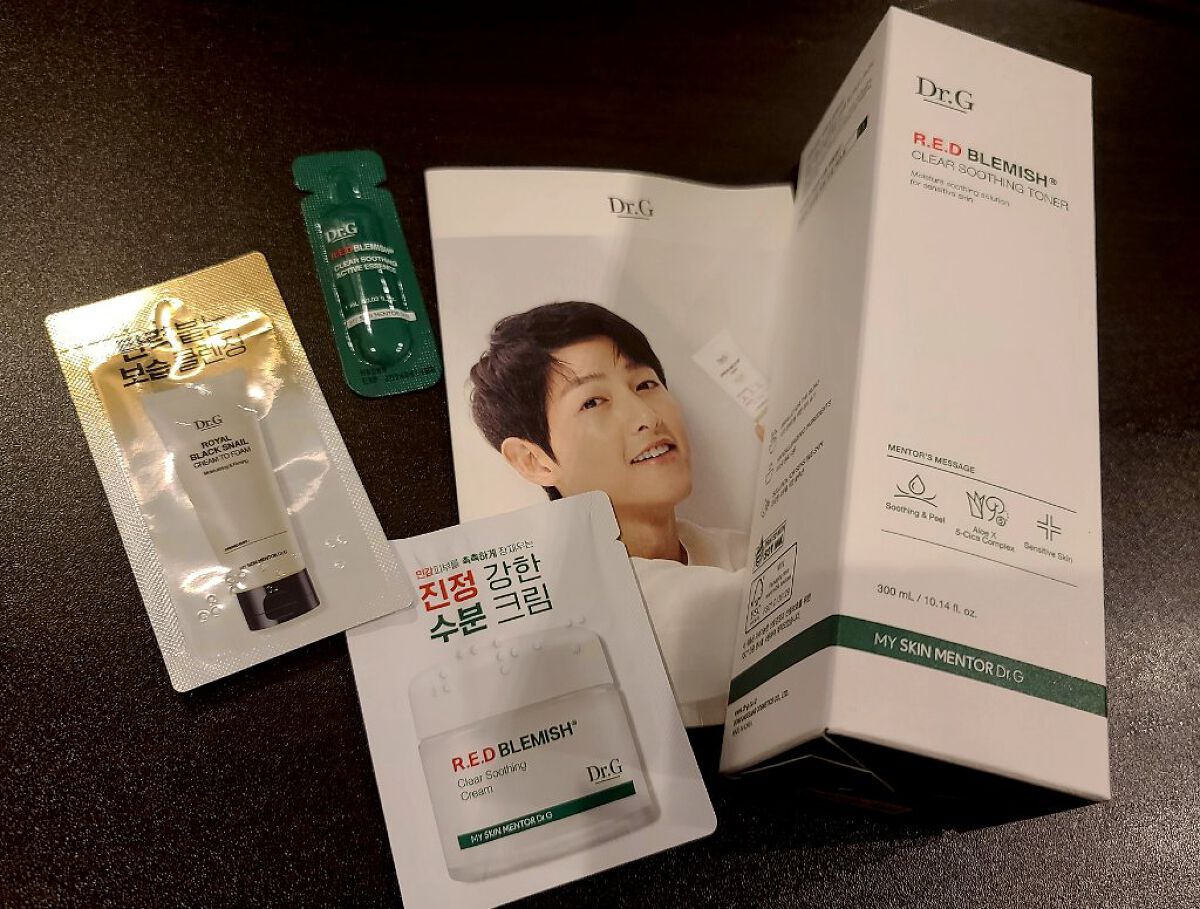 レッドブレミッシュ クリアスージングトナー/Dr.G/化粧水を使ったクチコミ（1枚目）