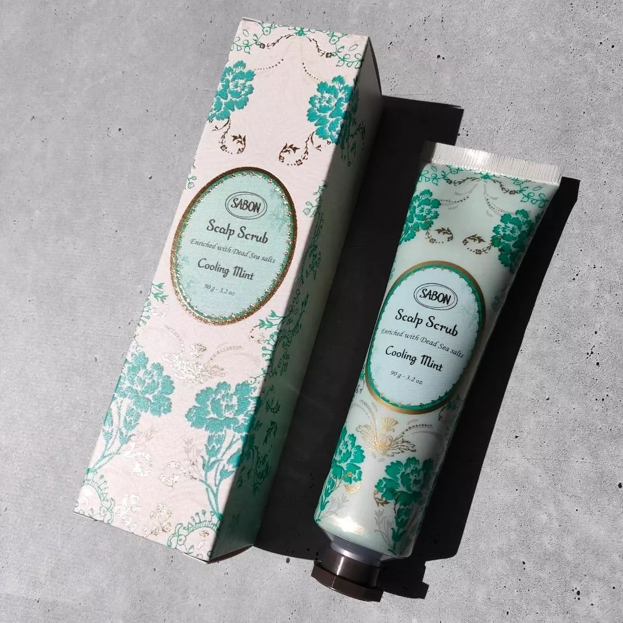 ヘッドスクラブ リフレッシング(ミント)/SABON/ヘッドスクラブを使ったクチコミ(1枚目)