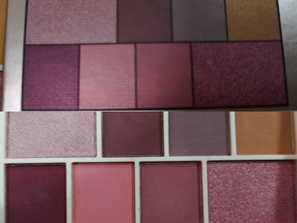 ミニチョコレートアイシャドウパレット/MAKEUP REVOLUTION/アイシャドウパレットを使ったクチコミ(4枚目)