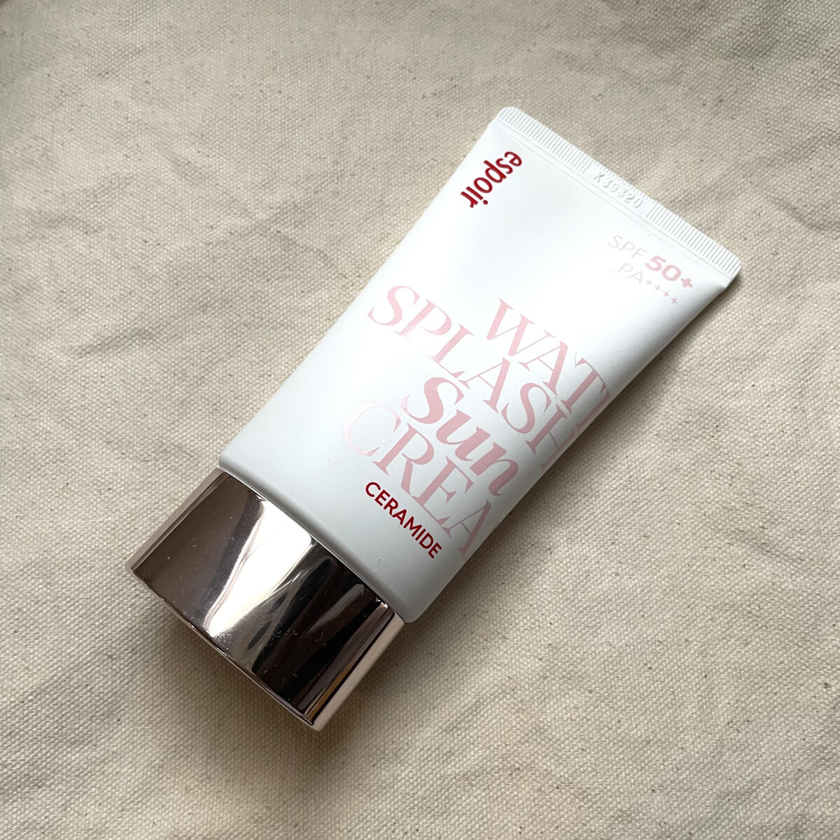 ウォータースプラッシュサンクリーム セラミド/espoir/日焼け止めクリームを使ったクチコミ（3枚目）