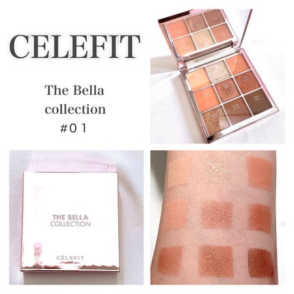The Bella collection eyeshadow palette #01/CELEFIT/アイシャドウパレットを使ったクチコミ(1枚目)