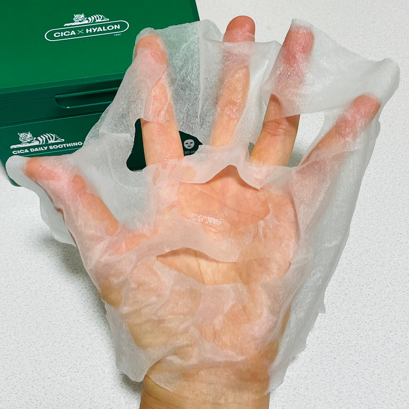 CICA デイリースージングマスク/VT/シートマスク・パックを使ったクチコミ(8枚目)