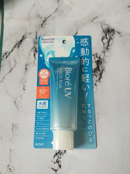 ビオレUV アクアリッチ ウォータリーエッセンス/ビオレ/日焼け止めローションを使ったクチコミ(2枚目)
