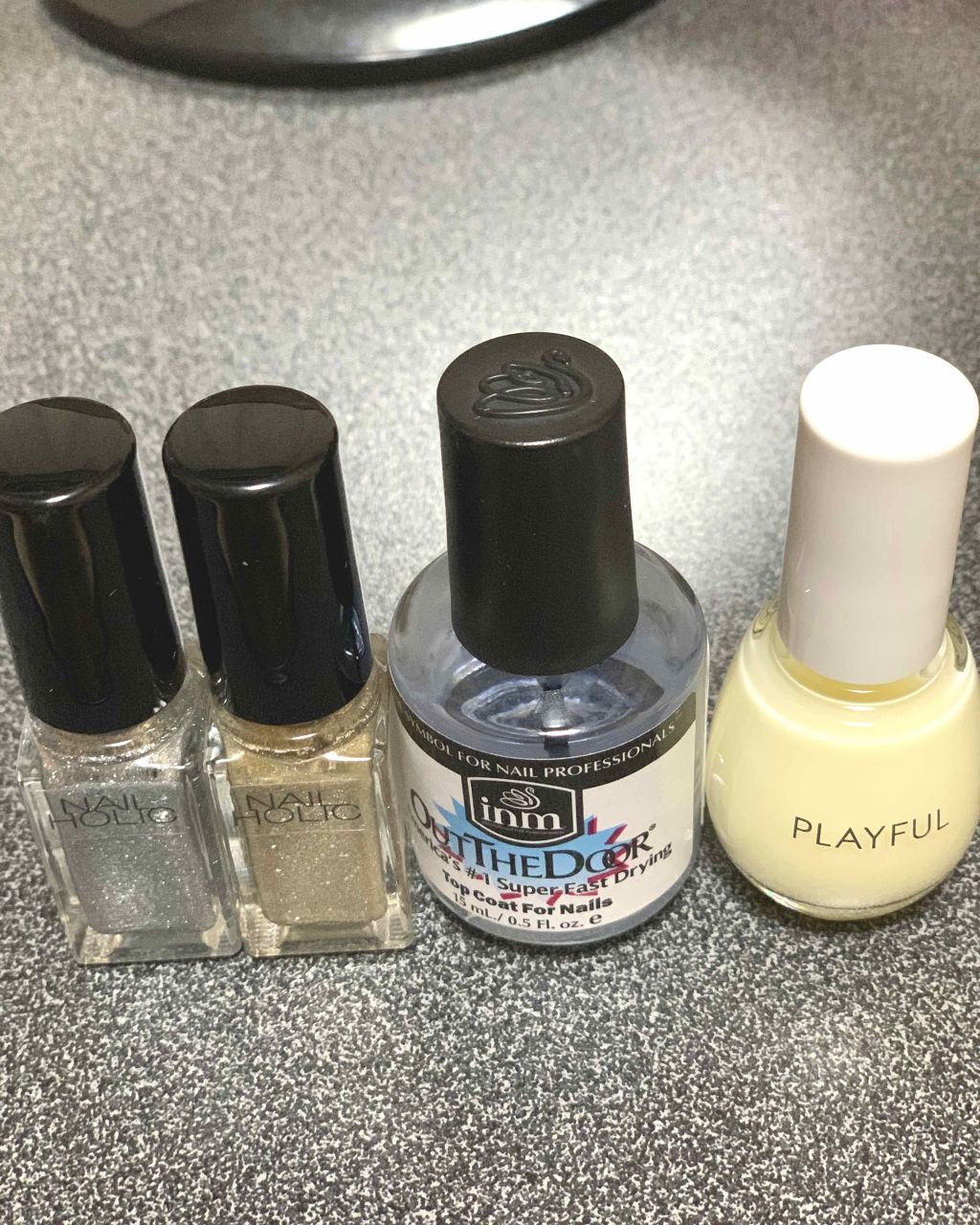 INM アウト・ザ・ドア トップコート N/アイエヌエム/ネイルトップコートを使ったクチコミ（1枚目）