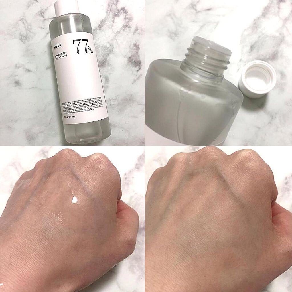 ドクダミ 77 スージングトナー/Anua/化粧水を使ったクチコミ（2枚目）