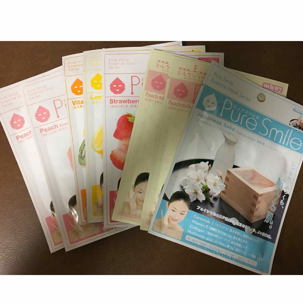 ピーチミルクエッセンスマスク/Pure Smile/シートマスク・パックを使ったクチコミ(1枚目)