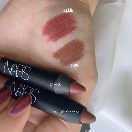 ベルベットマットリップペンシル/NARS/リップライナーを使ったクチコミ(4枚目)