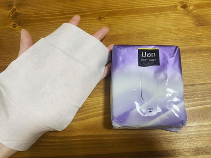 さっぱり感PREMIUMシート パウダーinタイプ /Ban/デオドラント・制汗剤を使ったクチコミ(1枚目)
