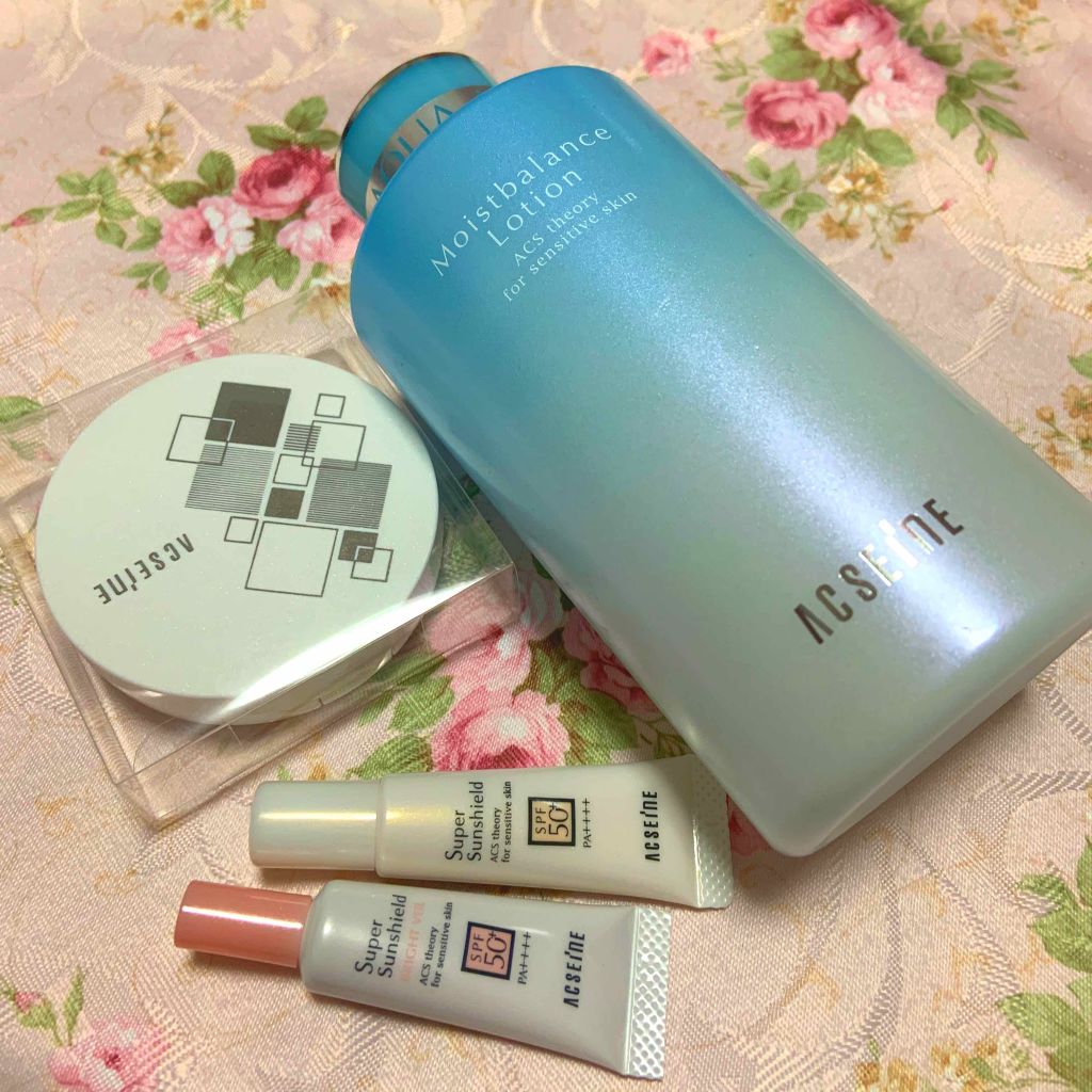 モイストバランス ローション クリスマスコフレ 2019/ACSEINE/スキンケアキットを使ったクチコミ(1枚目)