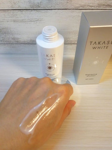 タカスホワイト ミルク/TAKASU WHITE/美容液を使ったクチコミ（3枚目）