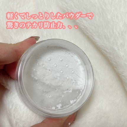 メイク キープ パウダー/コーセーコスメニエンス/ルースパウダーを使ったクチコミ(3枚目)