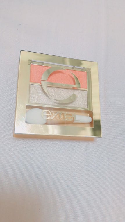 デュアルアイシャドウ N/excel/アイシャドウパレットを使ったクチコミ(1枚目)