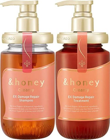 Creamy EXダメージリペアシャンプー1.0/ヘアトリートメント2.0/&honey/シャンプー・コンディショナーを使ったクチコミ（1枚目）