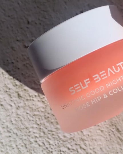 ユニコーングッドナイトリップマスク ローズヒップ&コラーゲン/SELF BEAUTY/リップマスクを使ったクチコミ(2枚目)