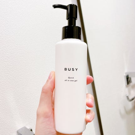 ビジー クイック オールインワンジェル/BUSY/オールインワン化粧品を使ったクチコミ(4枚目)