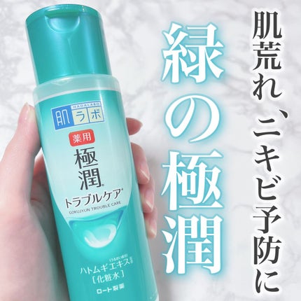 薬用 極潤 スキンコンディショナー/肌ラボ/化粧水を使ったクチコミ(1枚目)