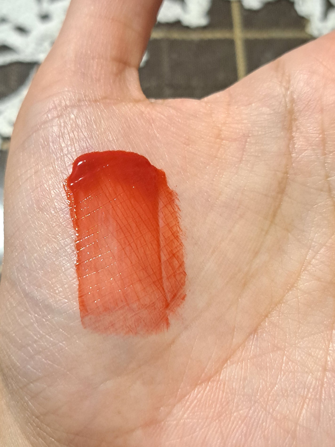 グラスティングウォーターティント/rom&nd/リップティントを使ったクチコミ(3枚目)