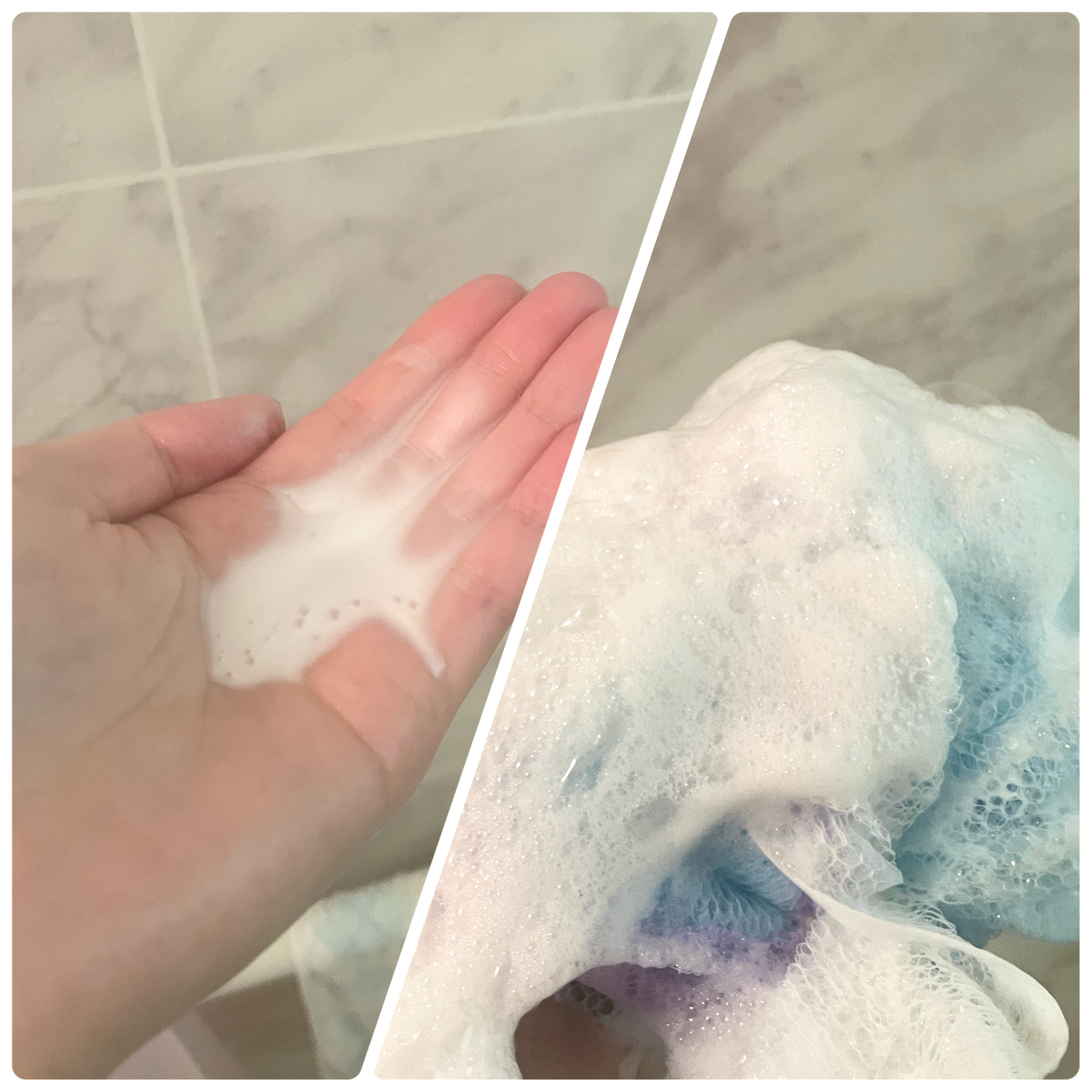 バウンシア ボディソープ ホワイトソープの香り/Bouncia/ボディソープを使ったクチコミ（2枚目）