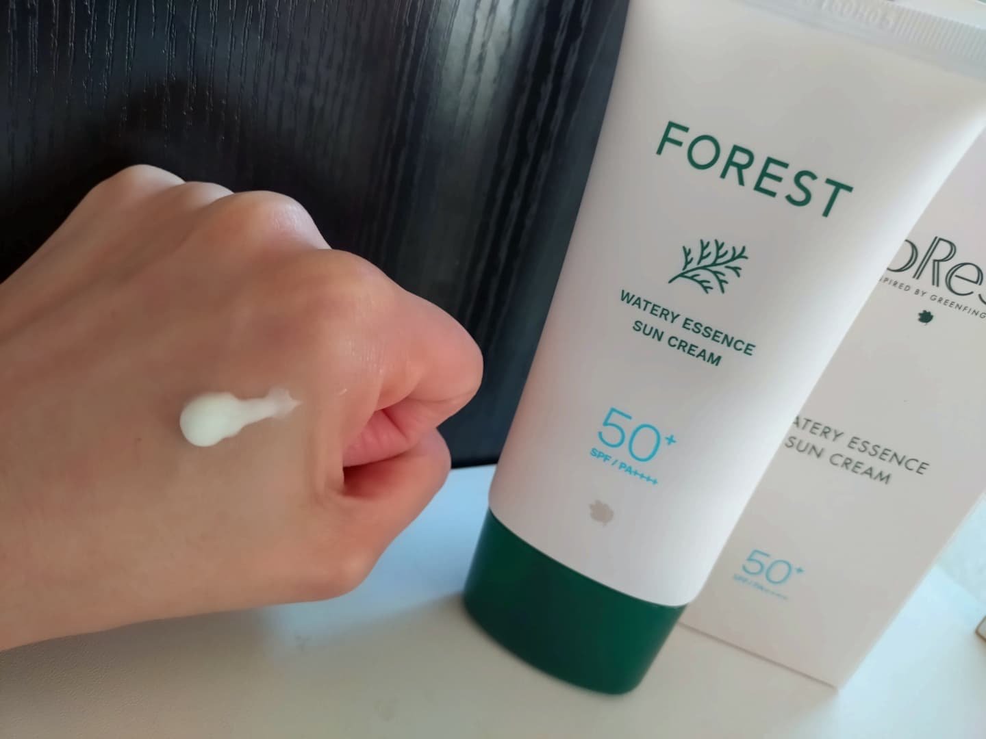 フォレスト エッセンスサンクリーム/FoRest by Greenfinger/日焼け止めローションを使ったクチコミ（3枚目）