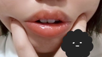 メルティールミナスルージュ(ティントタイプ)/キャンメイク/リップティントを使ったクチコミ(4枚目)