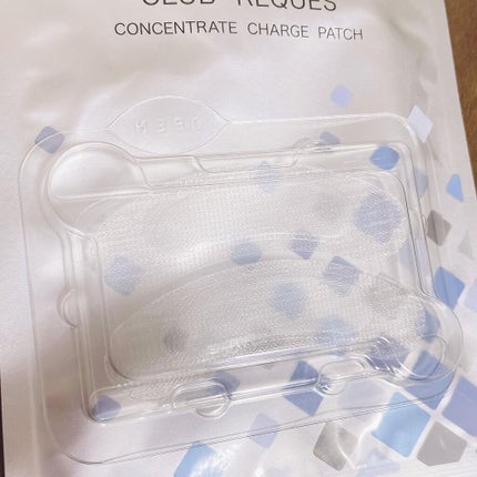 リクエス コンセントレート チャージ パッチ/クラブ/シートマスク・パックを使ったクチコミ(5枚目)