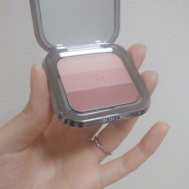 shade fusion trio blush/KIKO/パウダーチークを使ったクチコミ（1枚目）