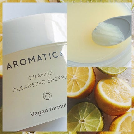 オレンジクレンジングシャーベット/AROMATICA/クレンジングバームを使ったクチコミ(5枚目)