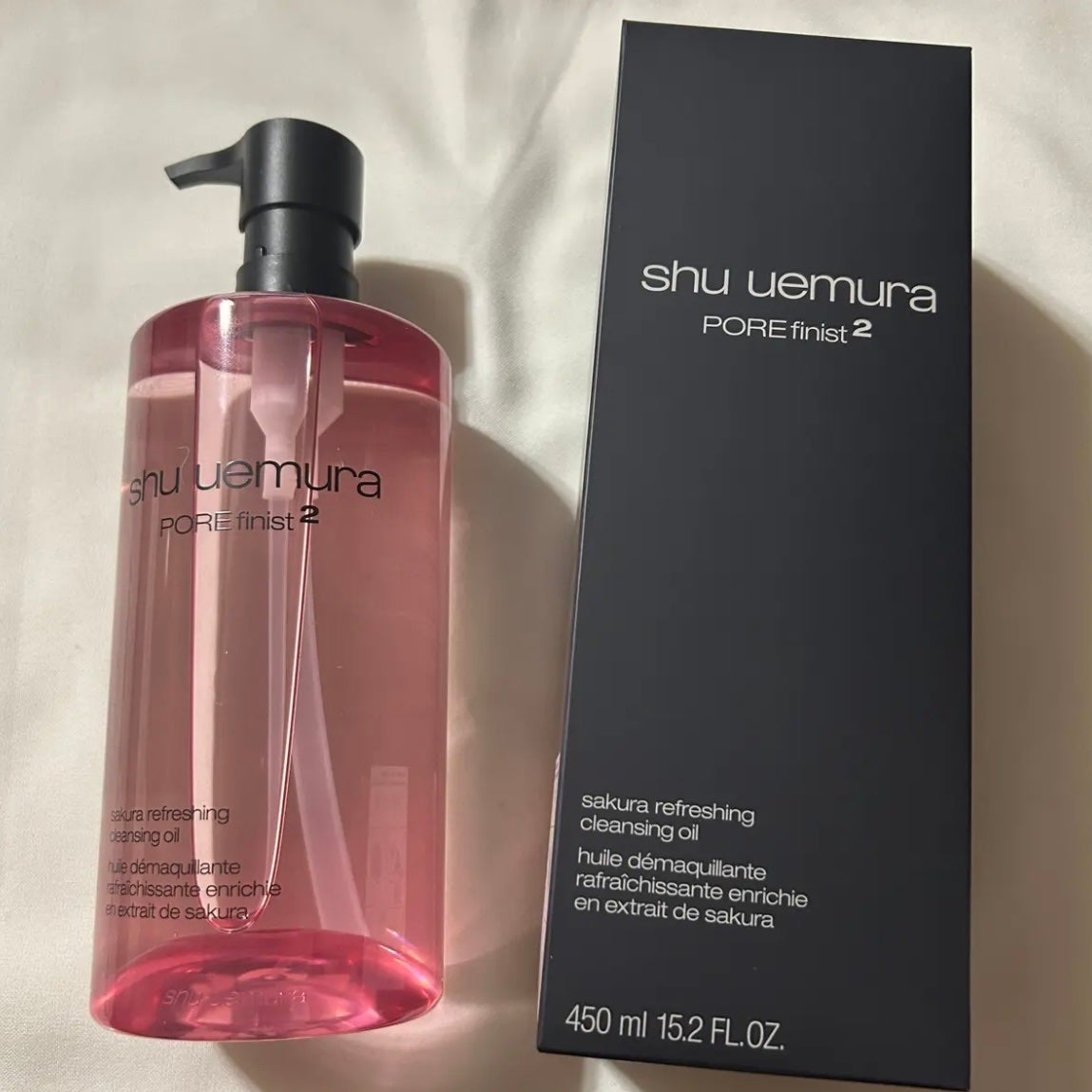 フレッシュ クリア サクラ クレンジング オイル/shu uemura/オイルクレンジングを使ったクチコミ(1枚目)