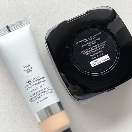 レイヤリングフィット グロークッションEX/TFIT/クッションファンデーションを使ったクチコミ(7枚目)