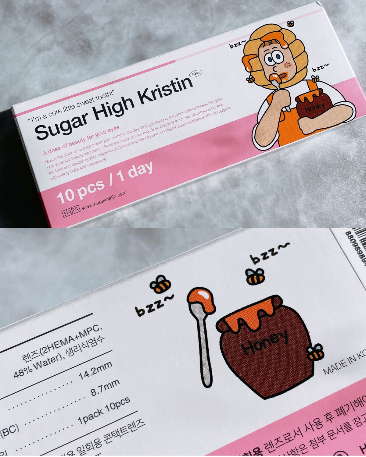 Suger High Kristin/Hapa kristin/カラーコンタクトレンズを使ったクチコミ(5枚目)