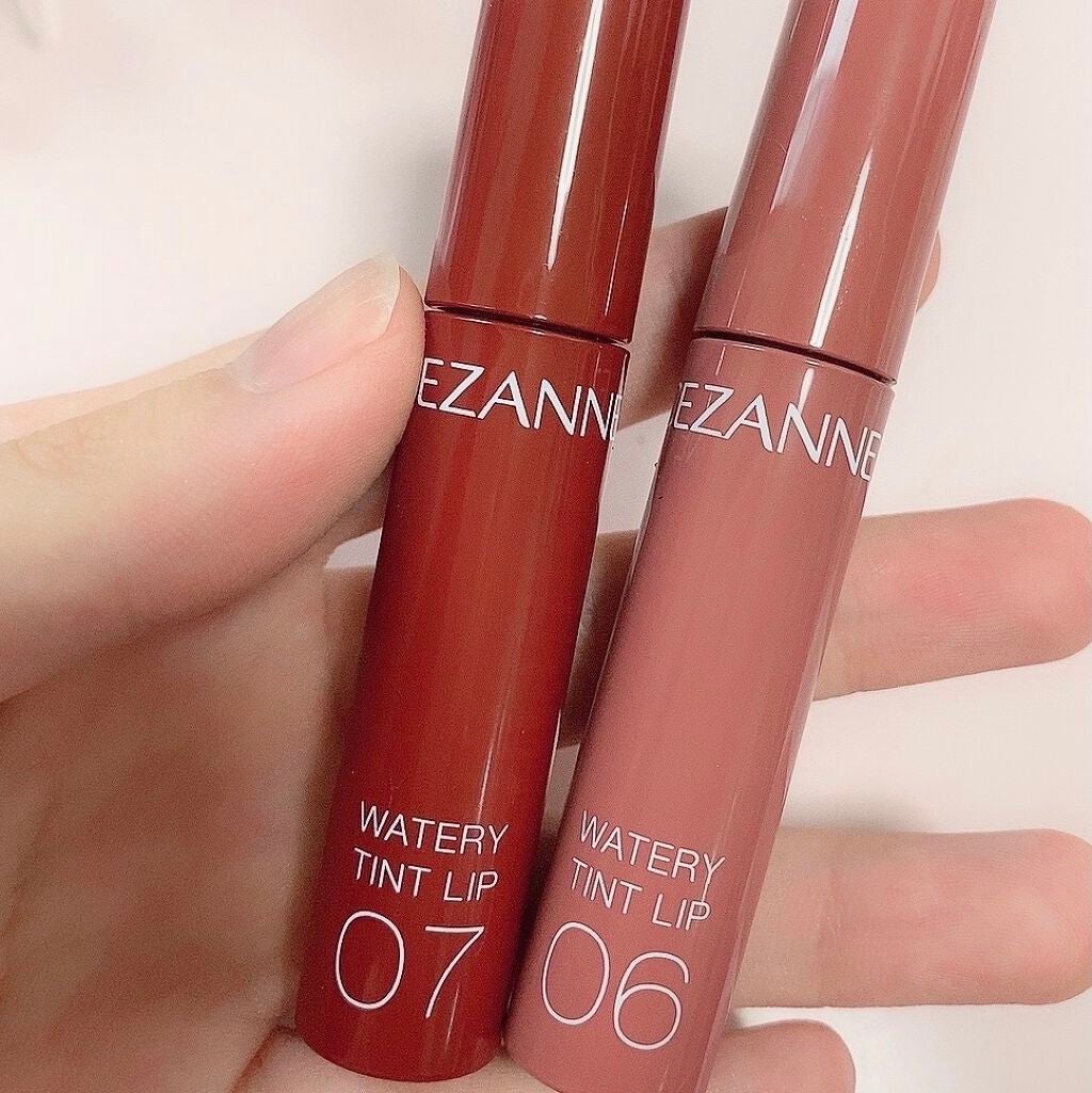 ウォータリーティントリップ/CEZANNE/リップティントを使ったクチコミ(3枚目)