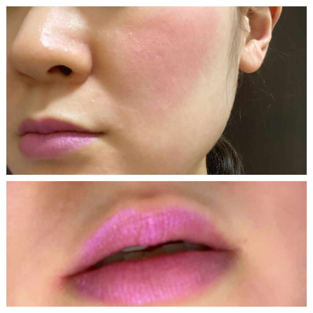 ジルスチュアート ブルームドロップ リップ＆チーク シフォン/JILL STUART/リキッドチークを使ったクチコミ（3枚目）