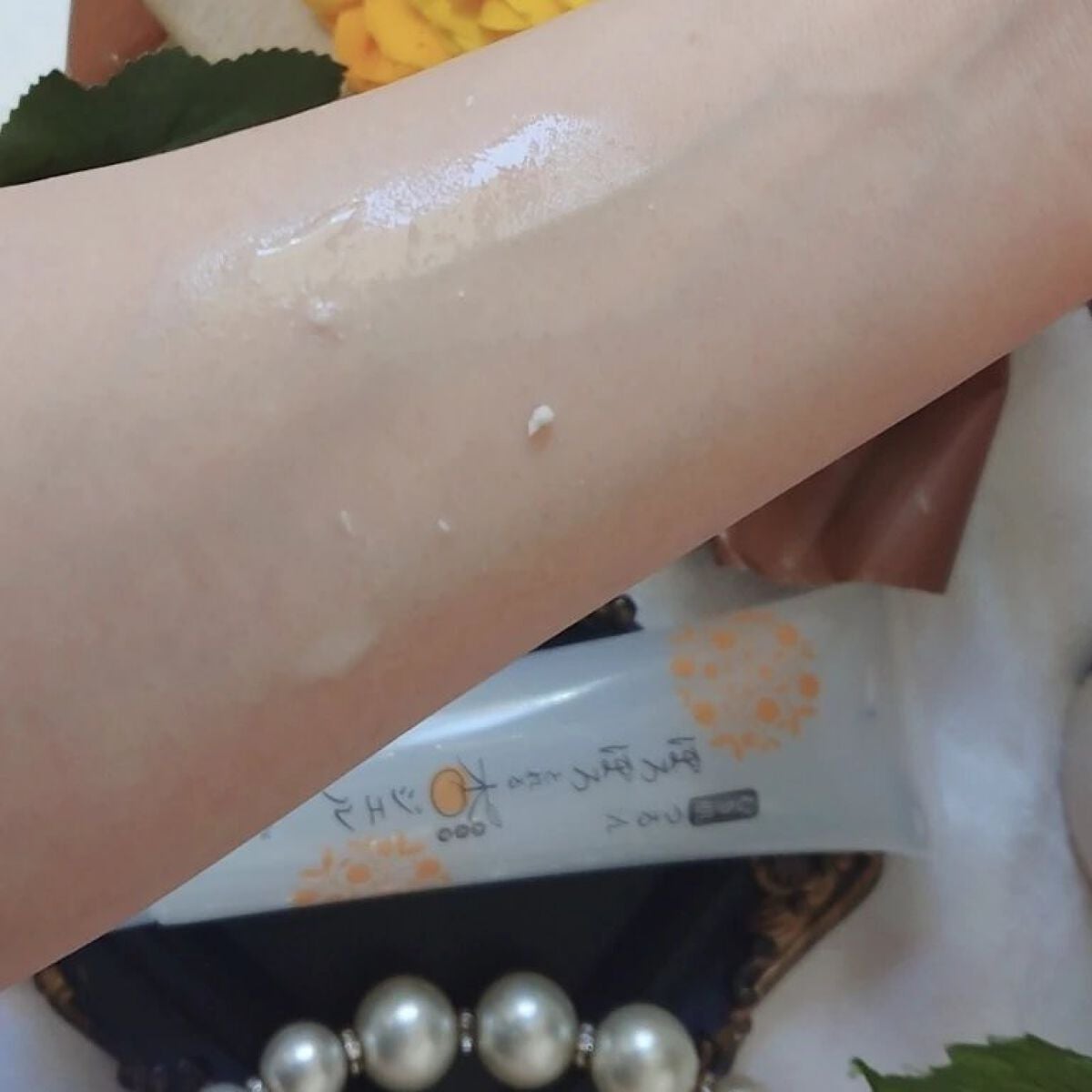 ぽろぽろとれる杏ジェル/フレージュ/ネック・デコルテケアを使ったクチコミ(5枚目)