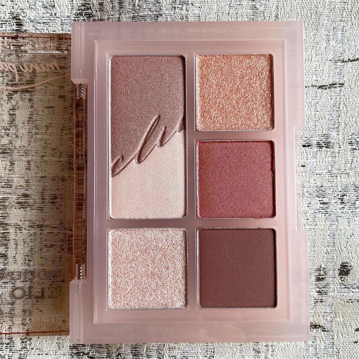 プロ アイパレット ミニ/CLIO/アイシャドウパレットを使ったクチコミ（2枚目）