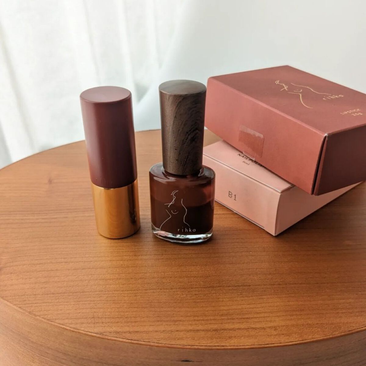 リップスティック RLS003 blush（ブラッシュ）/rihka/口紅を使ったクチコミ（1枚目）