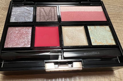 ドラマティックアイカラー (パウダー)/(クリーム) BL253 ブループラネットミルク (パール)(限定 )/マキアージュ/アイシャドウパレットの画像