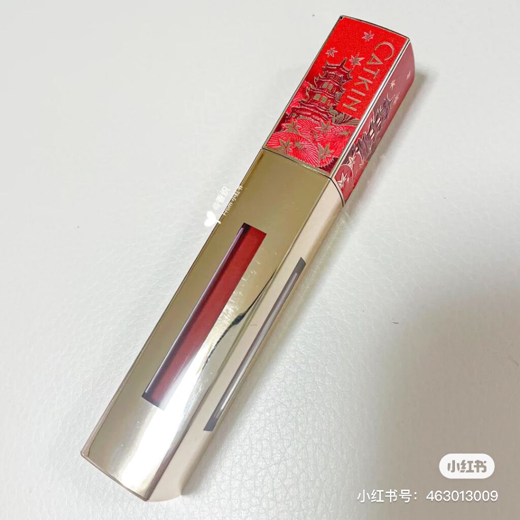 卡婷 长相思 轻羽唇釉/CATKIN/口紅を使ったクチコミ（1枚目）