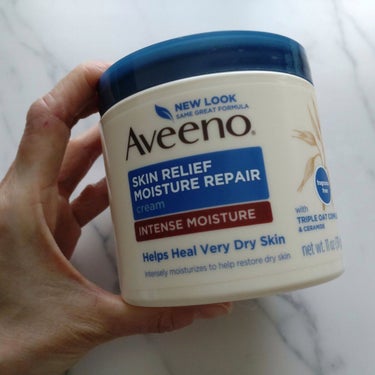 アビーノ スキンリリーフモイスチャーリペアクリームのクチコミ「
iHerb（アイハーブ）購入品✨

Aveeno（アビーノ）
スキンリリーフモイスチャーリペ.....」（2枚目）