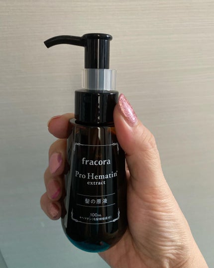 プロヘマチン原液/fracora/洗い流すヘアトリートメントを使ったクチコミ(1枚目)