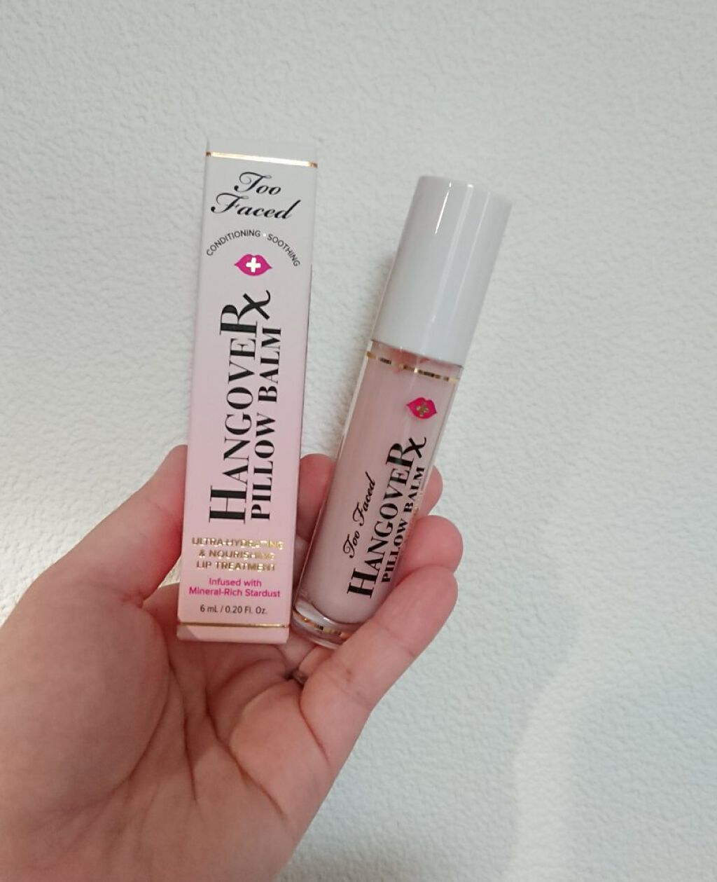 ～トゥー フェイスド ハングオーバー～ ピロー バーム リップ トリートメント/Too Faced/リップ美容液を使ったクチコミ（1枚目）
