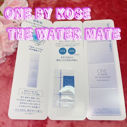 ザ ウォーター メイト/ONE BY KOSE/化粧水を使ったクチコミ(1枚目)