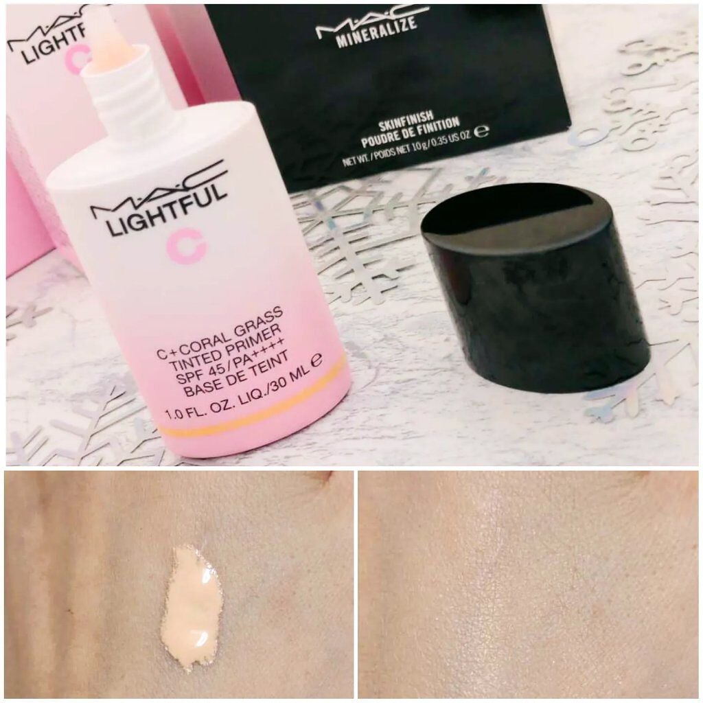 ライトフル C+ティンティッド プライマーSPF45(PA++++)/M・A・C/化粧下地を使ったクチコミ(1枚目)