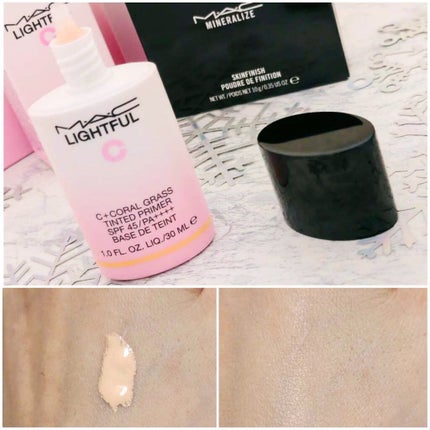 ライトフル C+ティンティッド プライマーSPF45(PA++++)/M・A・C/化粧下地を使ったクチコミ(1枚目)