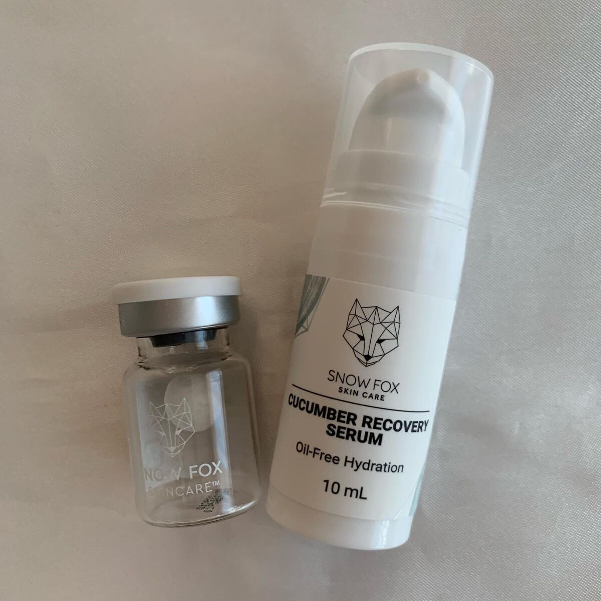 リカバリー セラム (キューカンバー)/SNOW FOX SKINCARE/美容液を使ったクチコミ（1枚目）