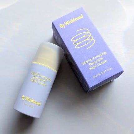 ビタミンA-mazingバクチオールナイトクリーム/By Wishtrend/フェイスクリームを使ったクチコミ(1枚目)