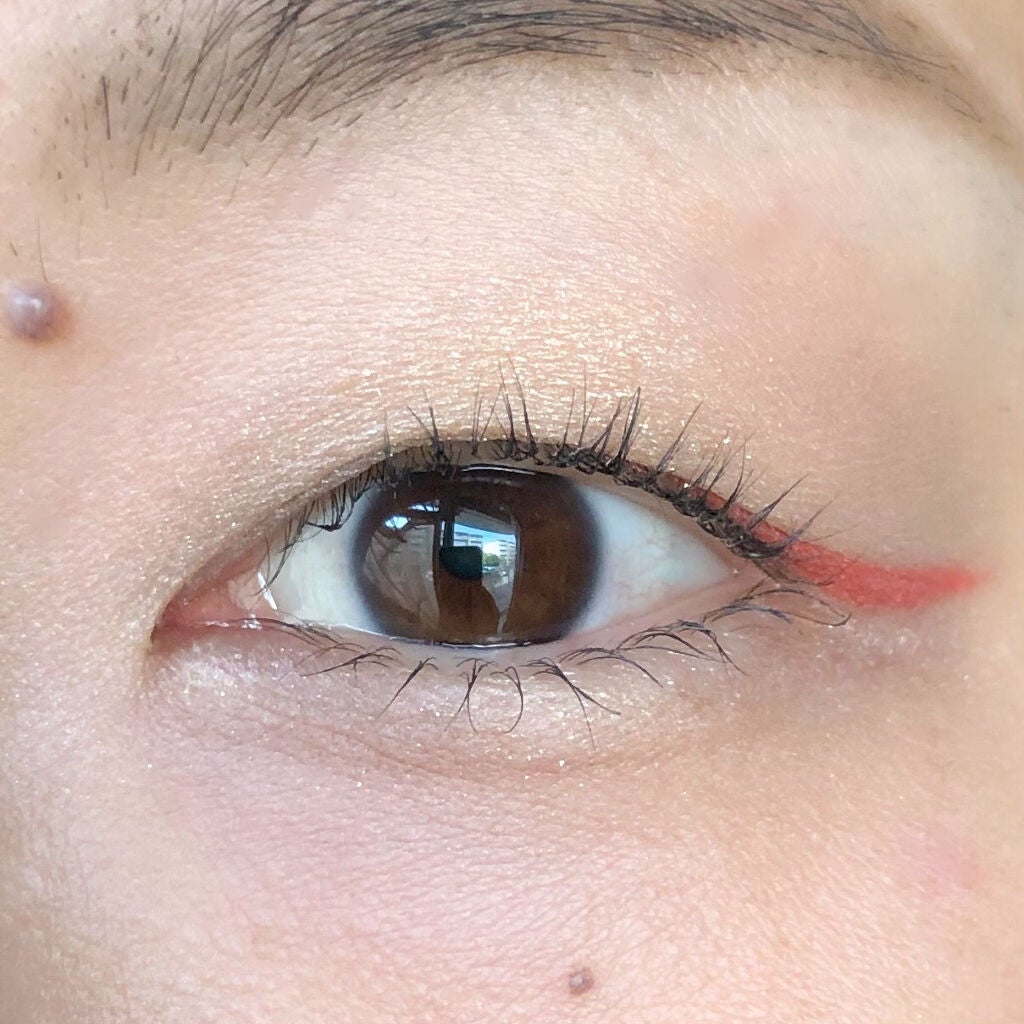 描くふたえアイライナー/CEZANNE/リキッドアイライナーを使ったクチコミ(3枚目)