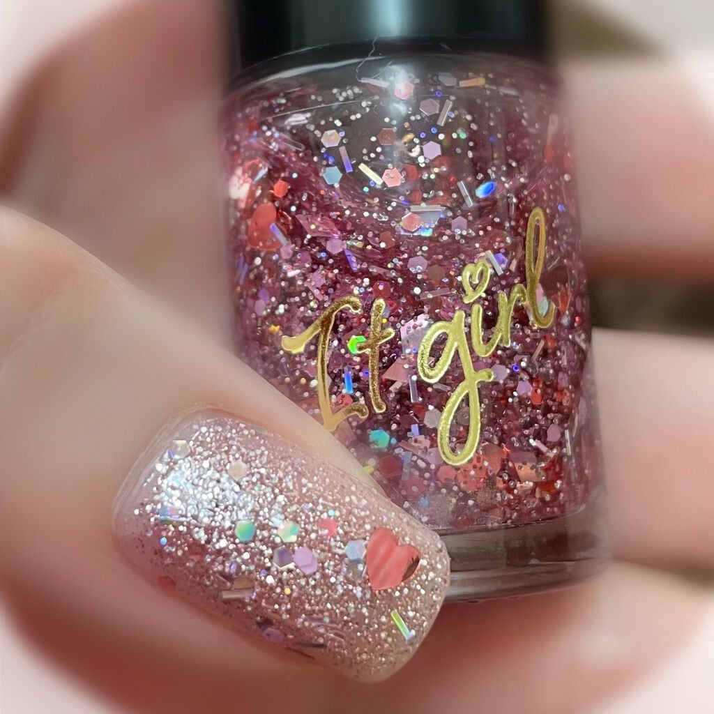 ITGグリッターネイル/DAISO/マニキュアを使ったクチコミ(3枚目)